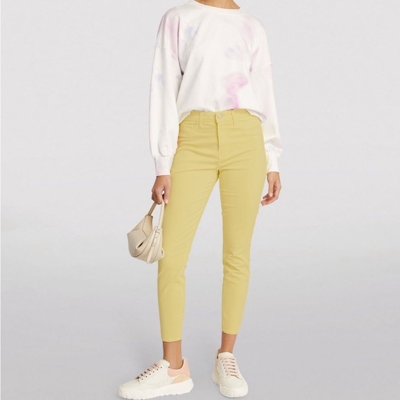 L'AGENCE Denim - L'AGENCE Margot Jean pale banana Yellow Size 28